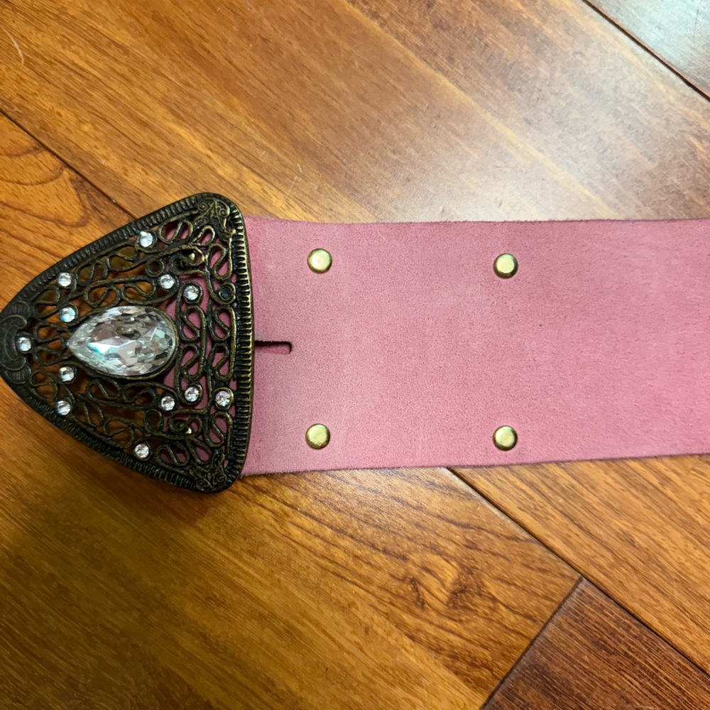 Genuine leather women’s belt